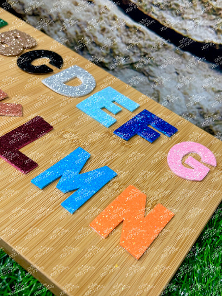 Glitter Foam Letters | Alphabet Letters | Pick Your Own Letters | You Choose Your Letters | Project Letters | Scrapbooking | Embellishments