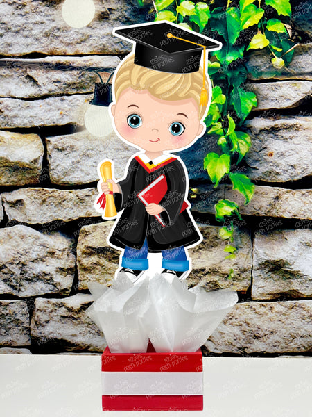 Graduation Party Celebration Centerpieces Decoration Party High School Cap and Gown College Graduation University congrats grad INDIVIDUAL