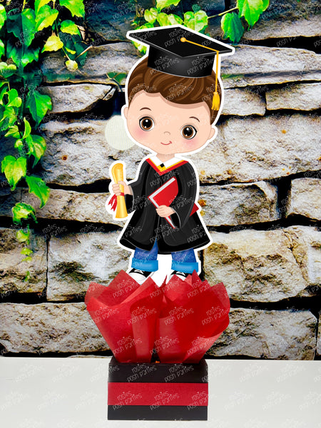 Graduation Party Celebration Centerpieces Decoration Party High School Cap and Gown College Graduation University congrats grad INDIVIDUAL