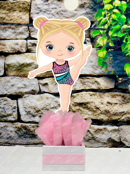 Gymnast Birthday Theme | Gym Centerpiece Decoration | Gymnastics Party | Gymnastics Theme | Gymnast Acrobatics Decoration | Gym INDIVIDUAL