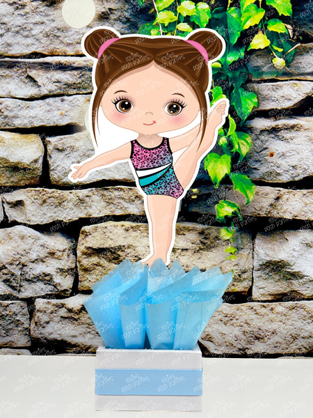 Gymnast Birthday Theme | Gym Centerpiece Decoration | Gymnastics Party | Gymnastics Theme | Gymnast Acrobatics Decoration | Gym INDIVIDUAL