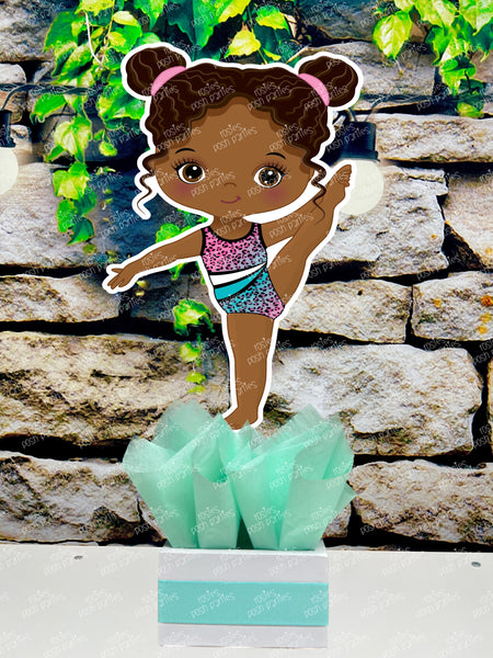 Gymnast Birthday Theme | Gym Centerpiece Decoration | Gymnastics Party | Gymnastics Theme | Gymnast Acrobatics Decoration | Gym INDIVIDUAL