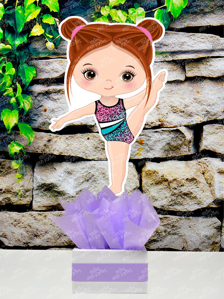 Gymnast Birthday Theme | Gym Centerpiece Decoration | Gymnastics Party | Gymnastics Theme | Gymnast Acrobatics Decoration | Gym INDIVIDUAL