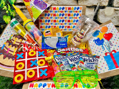University and College Care Package | Happy Birthday Package | College Care Package | Birthday Party In A Box Care Package | College Gift