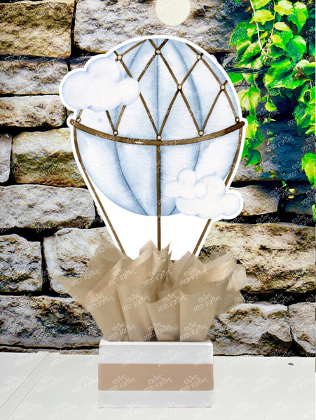 Hot Air Balloon Baby Shower Theme | Hot Air Balloon Birthday Centerpiece | Hot Air Balloon Party Decoration | INDIVIDUAL