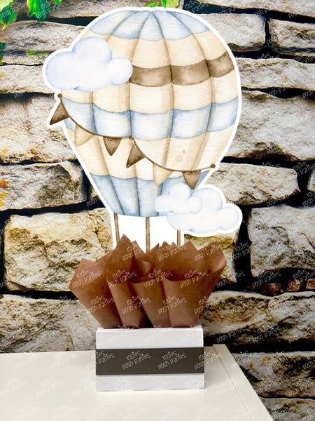 Hot Air Balloon Baby Shower Theme | Hot Air Balloon Birthday Centerpiece | Hot Air Balloon Party Decoration | INDIVIDUAL