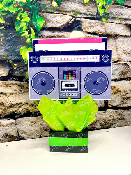 I love the 80s Theme| 80s Birthday Centerpiece | 80s Party Decoration | 80s Birthday | I love 80s Centerpiece | 80s Favors Decor SET OF 6