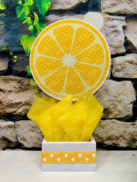 Lemonade Pink Baby Shower Birthday Theme Centerpiece Party Decoration