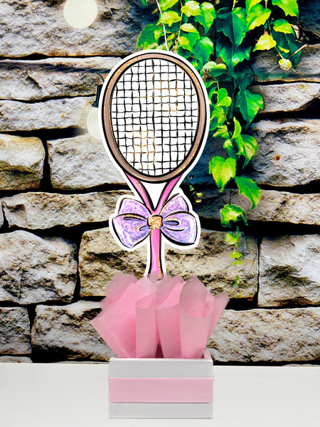 Brown Tennis Theme | Tennis Girl Birthday | Sports Theme | Aced Tennis Birthday | Game Set Match Tennis Baby Shower | Party INDIVIDUAL