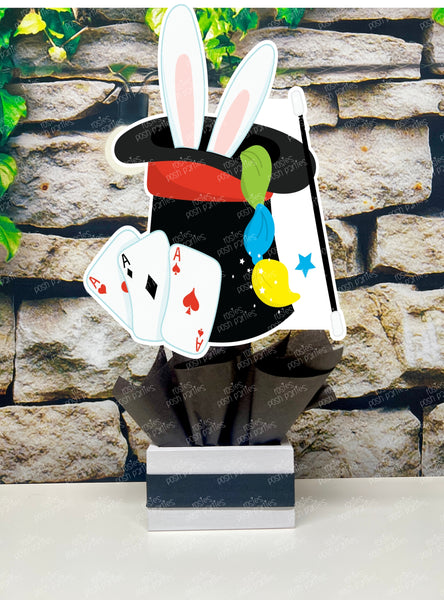 Brown Magician Theme Birthday Party Centerpiece Decoration INDIVIDUAL