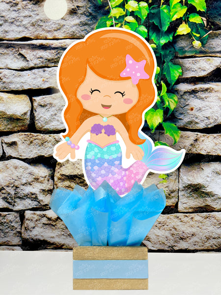 Mermaid Birthday Theme | Mermaid Baby Shower Theme | Mermaid Centerpiece Decoration | Mermaid Party | Under the Sea Theme | Sea INDIVIDUAL