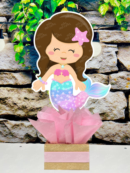 Mermaid Birthday Theme | Mermaid Baby Shower Theme | Mermaid Centerpiece Decoration | Mermaid Party | Under the Sea Theme | Sea INDIVIDUAL