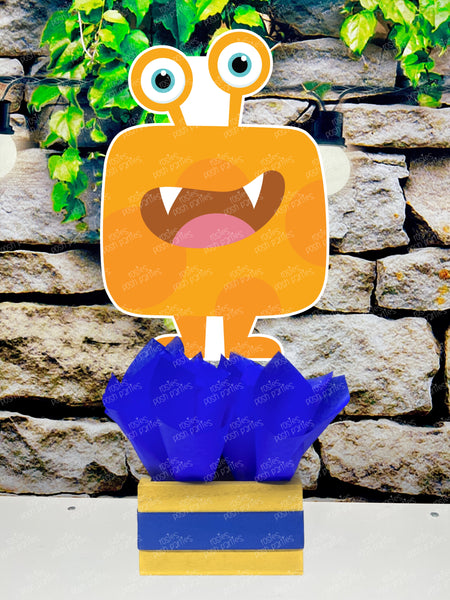Monster Birthday centerpieces | Little Monsters Theme | Cute birthday centerpiece decoration | Little Monsters Party INDIVIDUAL