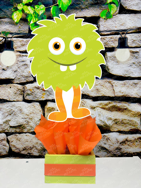 Monster Birthday centerpieces | Little Monsters Theme | Cute birthday centerpiece decoration | Little Monsters Party SET OF 6