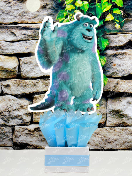 Monsters Inc. Birthday Theme | Monsters Inc. Table Centerpiece Party Decoration SET OF 6