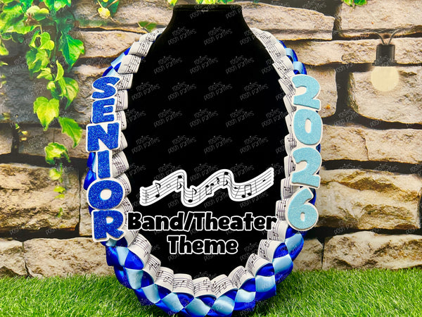 Cheer Sports Graduation Lei | Promotion Gift Lei | Sports Senior Night Gift Lei | Braided Ribbon Lei | Graduation Ribbon Lei | Graduate