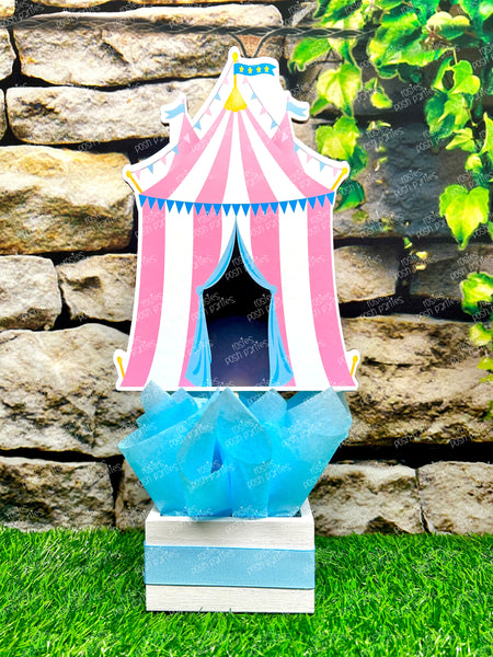 Pink Carnival Theme | Girl Circus Party | Pink Carnival Centerpiece | Girl Circus Carnival Decoration | Circus Party Centerpiece SET OF 4