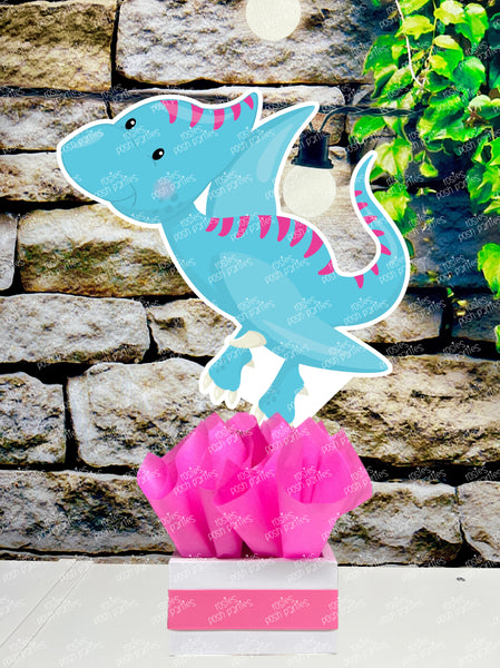 Pink Dinosaur Theme | Pink Dinosaur Baby Shower | Pink Dinosaur Birthday Centerpiece Decoration | Girl Dinosaur Party Decoration INDIVIDUAL