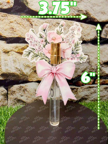 Personalized Floral Body Mist Favors | Baby in Bloom | Bridal Shower, Baby Shower, Bachelorette Party Guest Gift
