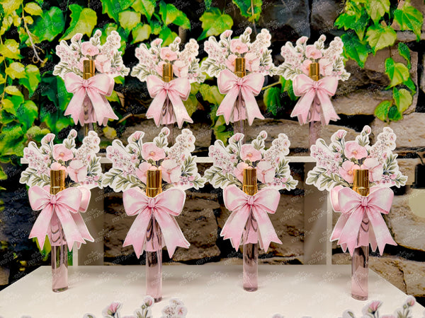 Personalized Floral Body Mist Favors | Baby in Bloom | Bridal Shower, Baby Shower, Bachelorette Party Guest Gift