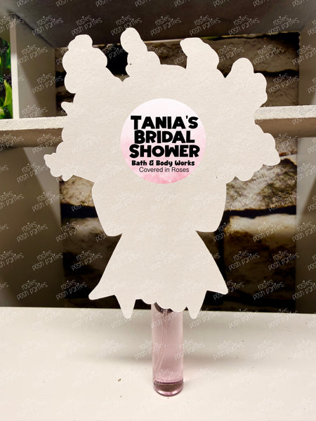Personalized Floral Body Mist Favors | Baby in Bloom | Bridal Shower, Baby Shower, Bachelorette Party Guest Gift