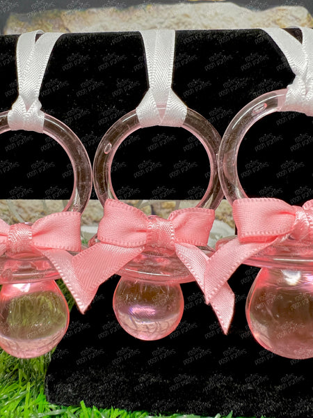 Pacifier Game Favor | Pacifier Game | Don't say Baby | Baby Shower Necklace Game | Pacifier Necklace | Baby Shower It's A Girl Game VARIETY