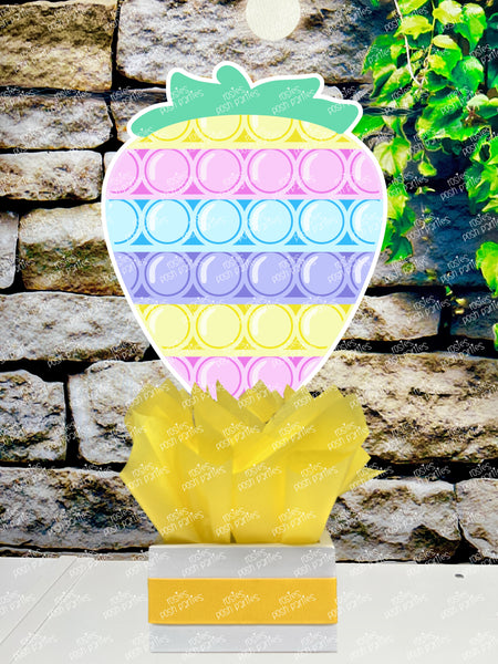 Pop It Birthday Theme | Girl Pop It Party | Pastel Pop It Centerpiece | Pop It Bubble Fidget Decoration | Pop It Party Centerpiece INDVIDUAL