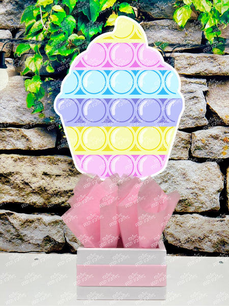 Pop It Birthday Theme | Girl Pop It Party | Pastel Pop It Centerpiece | Pop It Bubble Fidget Decoration | Pop It Party Centerpiece INDVIDUAL