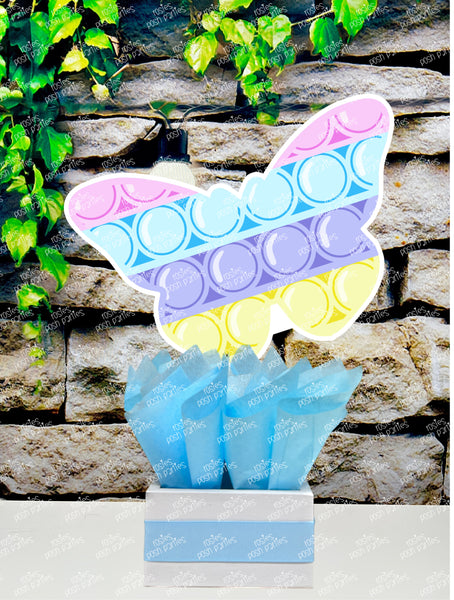 Pop It Birthday Theme | Girl Pop It Party | Pastel Pop It Centerpiece | Pop It Bubble Fidget Decoration | Pop It Party Centerpiece INDVIDUAL