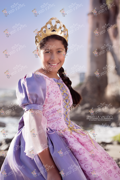 Princess Rapunzel Dress | Rapunzel Gown | Rapunzel Birthday Outfit | Rapunzel Halloween Costume