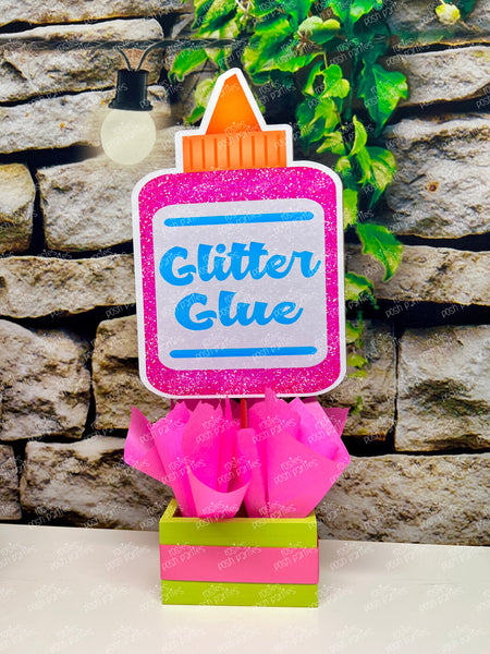 Slime Birthday Theme Centerpiece Party Decoration