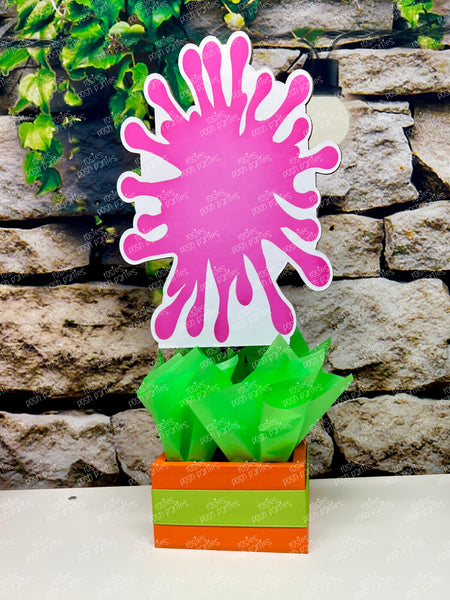 Slime Birthday Theme Centerpiece Party Decoration