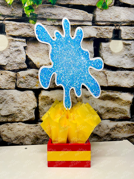Slime Birthday Theme Centerpiece Party Decoration