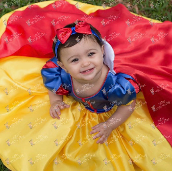 Snow White Dress | Snow White Birthday Theme | Snow White Halloween Costume | Snow White Theme