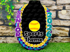 Graduation Lei | Promotion Gift Lei | Senior Night Gift Lei | Braided Ribbon Lei | Graduation Ribbon Lei | Graduate Lei | Promotion Lei