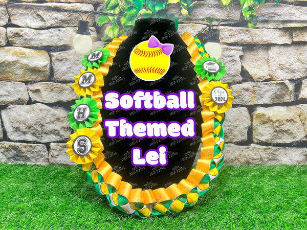 Graduation Lei | Theatre Lei | Senior Night Gift Lei | Braided Ribbon Lei | Graduation Ribbon Lei | Graduate Lei | Music Drama Lei