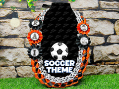 Graduation Lei | Soccer Lei | Senior Night Gift Lei | Braided Ribbon Lei | Graduation Ribbon Lei | Graduate Lei | Sports Lei