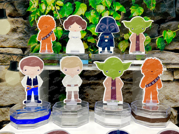 star wars birthday baby shower theme candy jar party favor