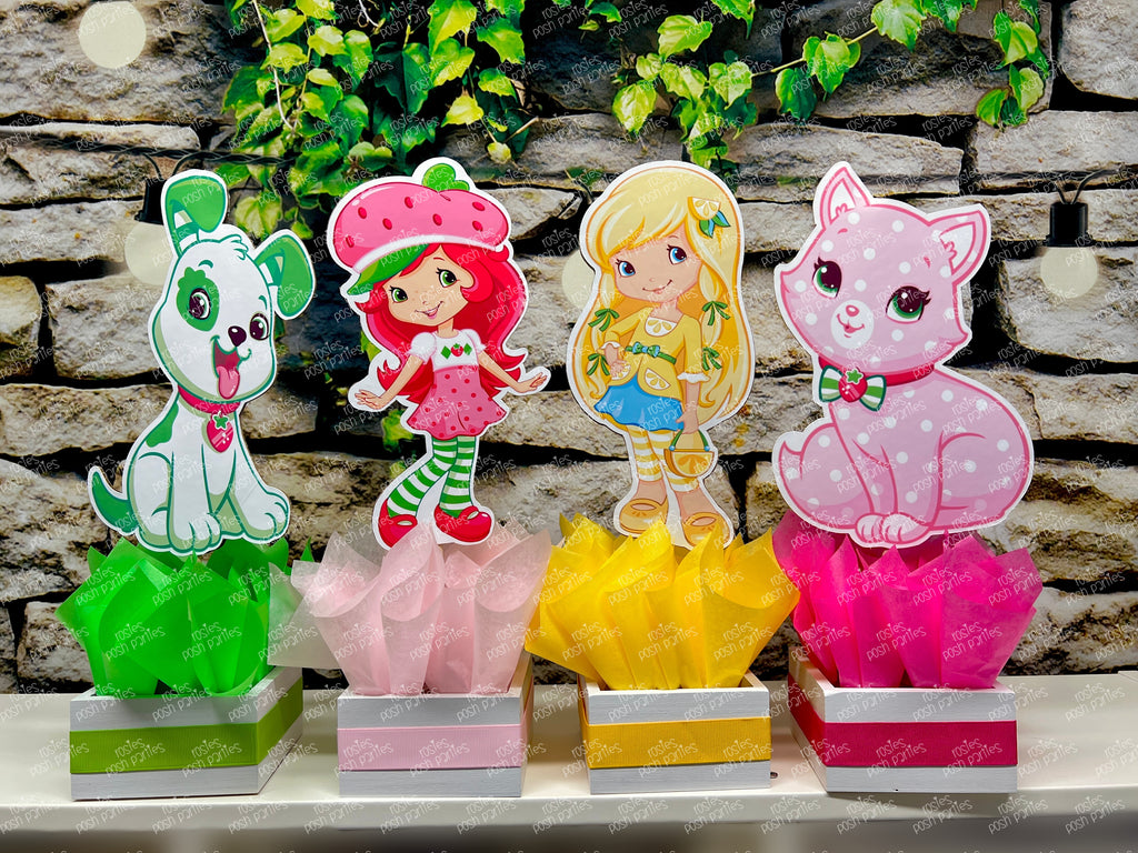Strawberry Shortcake Birthday or Baby Shower Theme Centerpiece Decorat –  Rosie's Posh Parties
