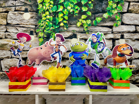 Toy Story Birthday Theme Centerpiece Decoration INDIVIDUAL
