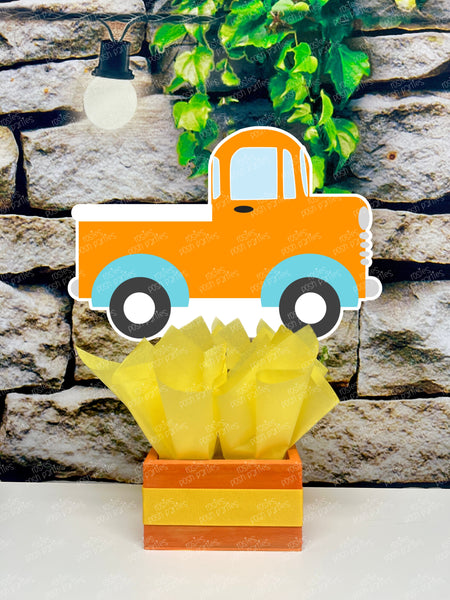 Transportation Birthday Theme | Transportation Party Decoration | Truck Birthday Party | Boy Car Airplane Helicopter Train Tractor SET OF 6