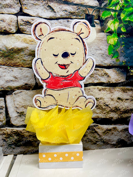 Winnie the Pooh Birthday or Baby Shower Theme Centerpiece Decoration INDIVIDUAL