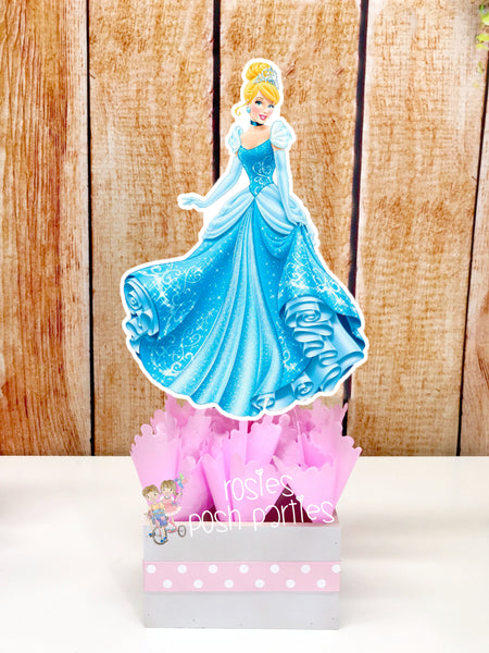 Cinderella Birthday Party Theme Centerpiece Decoration