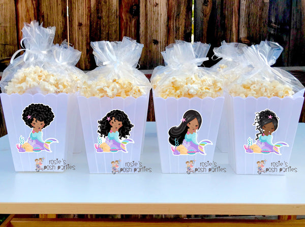 African Mermaid Theme Party Favors