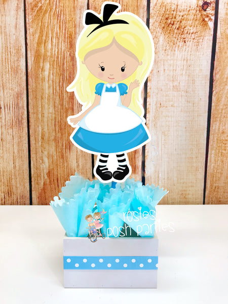 Alice in Wonderland Birthday Baby Shower Theme