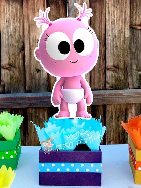 Baby First Birthday Theme Centerpiece Decoration