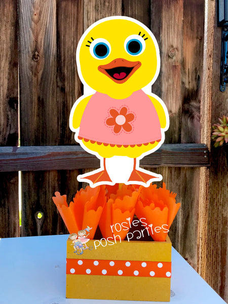 Baby First Birthday Theme Centerpiece Decoration