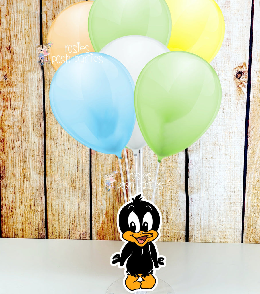 Baby Looney Tunes Baby Shower Theme Balloon Cluster Centerpiece Decoration