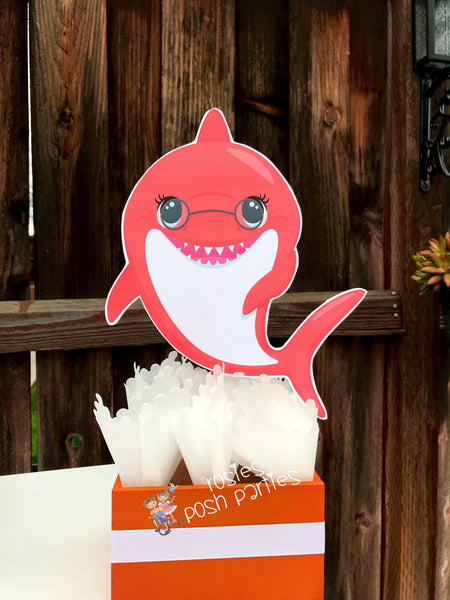 Baby Shark THeme Party Centerpiece Decoration