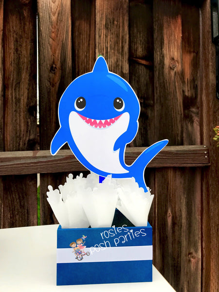 Baby Shark THeme Party Centerpiece Decoration